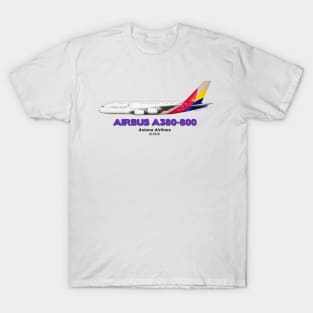 Airbus A380-800 - Asiana Airlines T-Shirt